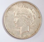 (1) 1923-S Peace Dollar 90% Silver Extremely Fine San Francisco Mint $1 US Coin