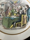 4 VINTAGE SCHERZER BAVARIA GERMANY American Historical PLATES — photo 5