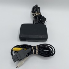 Official OEM Nintendo 64 N64 AC Power Supply Brick NUS-002 AC Adapter AV Cable