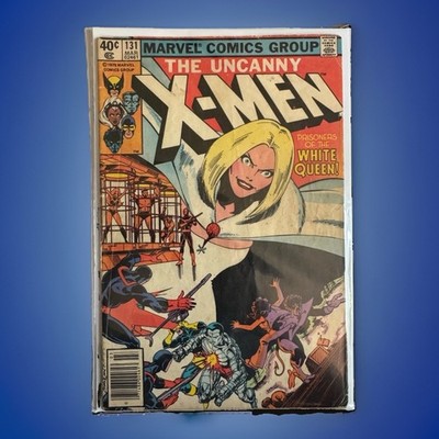 Marvel X-MEN #131, 1980. White Queen Emma Frost cvr (2nd appearance of Dazzler)