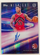 Alijah Martin 2025-26 Topps Midnight Auto Rookie Horizon Signatures RC #RHS-AM