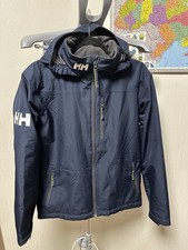 Helly Hansen zip-up hooded fleece-lined windproof Jacket size 176/16