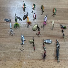 Lot Of Sixteen (16) Trout Spinners Including Phoebe, Mepps, Etc.