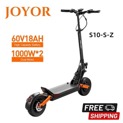 JOYOR S10-S-Z Electric Scooter 2000W Dual Motors 60V18Ah Adult Off Road Escooter