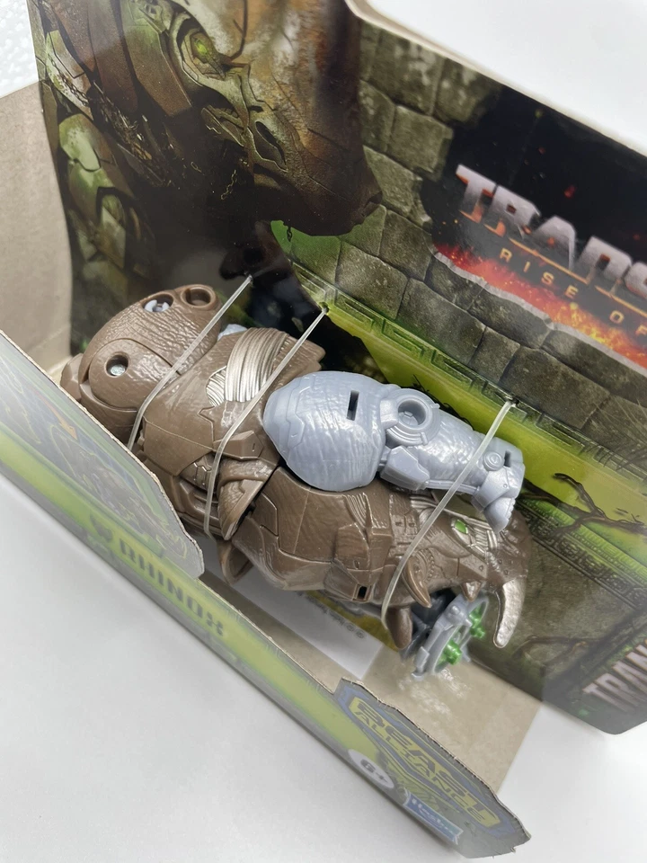 Transformers Rise of the Beasts ROTB Battle Changer Rhinox new figure 2023 movie - Image 3 of 4