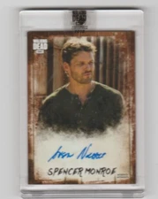TOPPS WALKING DEAD AUTOGRAPH COLLECTION AUSTIN NICHOLS/SPENCER #/25!!  HTF ITEM