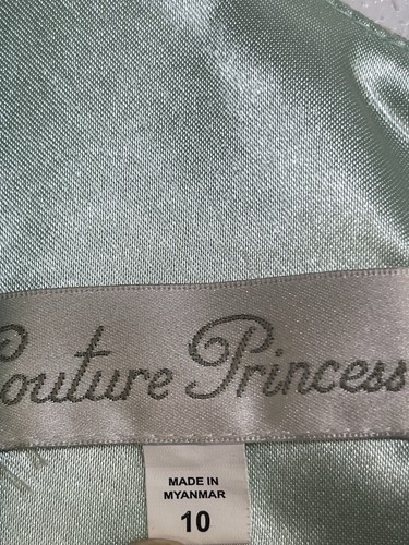 Couture Princess Fancy Girls Dress, Size 10 - Picture 5 of 8