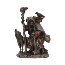 Cailleach Celtic Goddess Bronze Figurine 18cm Nemesis New Boxed