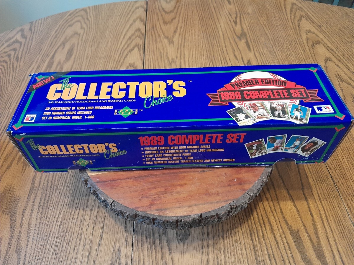 FACTORY SEALED* 1989 UPPER DECK BASEBALL COMPLETE SET - Ken