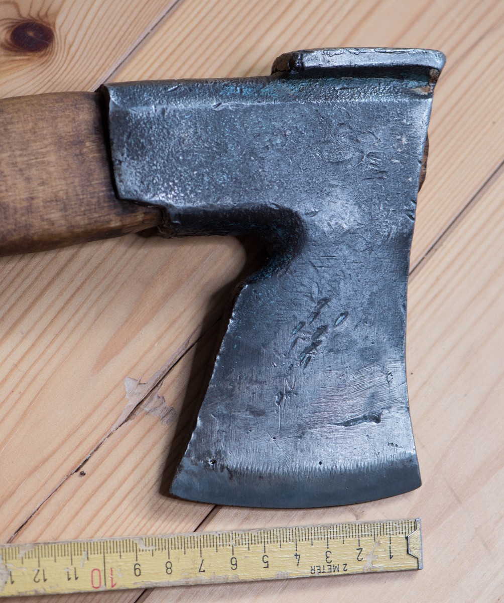 Tête De Hache Vintage Kellokoski 12,3 Cm - Finlande, Acier Au Carbone Forgé, Kemi
