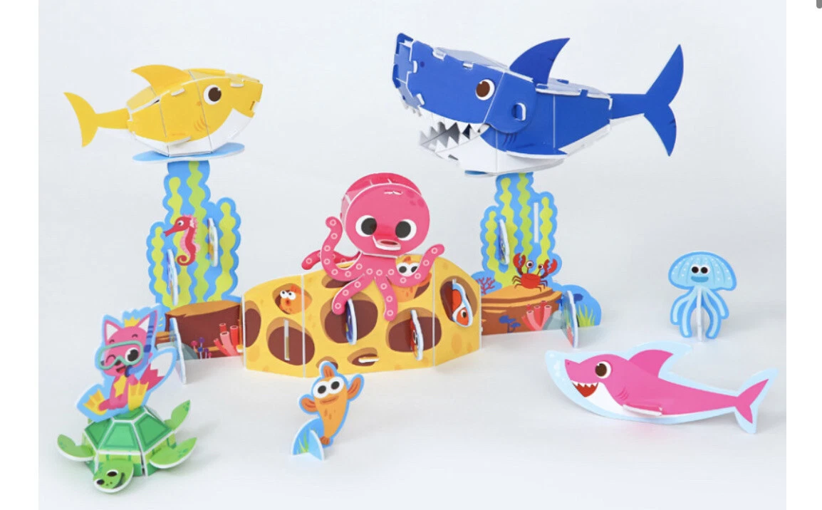  Creative Kids Baby Shark Decorate Your Own Water