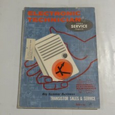 Electronic Technician magazine vintage back issue June 1960 VERY RARE J1
