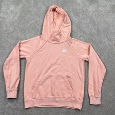 Nike Women's Hooded Sweatshirt Size XS Pink BV4116-697 Funnel Neck