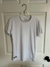 Boys Large Under Armour Tactical Heatgear Shirt White