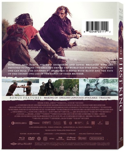 The First King 2019 (DVD or Blu-ray Combo)(WGU03109D,WGU03111B) Well Go USA, New - Picture 5 of 5