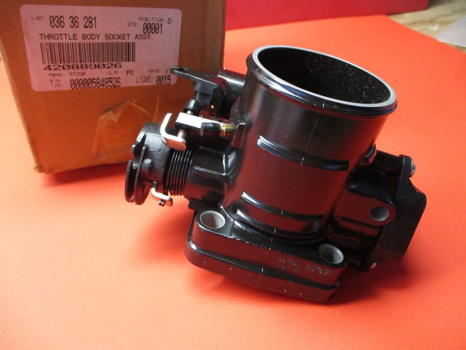 NOS NEW ORIGINAL OEM SEA-DOO RXP GTX RXT THROTTLE BODY 420889026 - Изображение 2 из 3