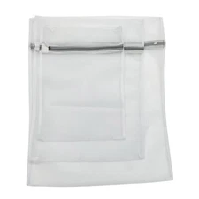 3PCS Thicken Zipped Wash Bags Laundry Mesh Net Clothes Bra Sock Laundry Bag