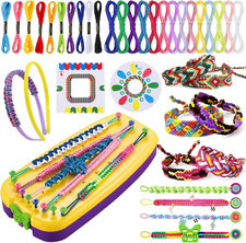Kit per Braccialetti Ragazza, Crea Braccialetti Bambina Kit Braccialetti Fai Da 