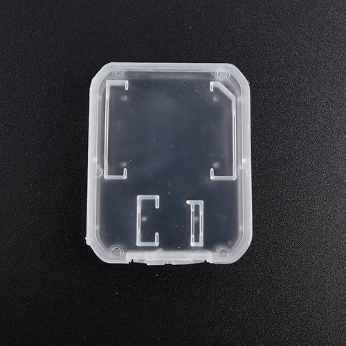 10pcsSd Card Case Transparent Standard SD SDHC Microsd Case Box Protector Hol WS - Picture 5 of 8