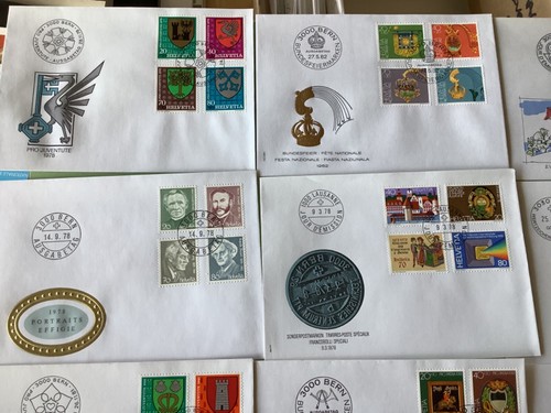 Switzerland postal covers 16 items Ref A2164 - 第 2/6 張圖片