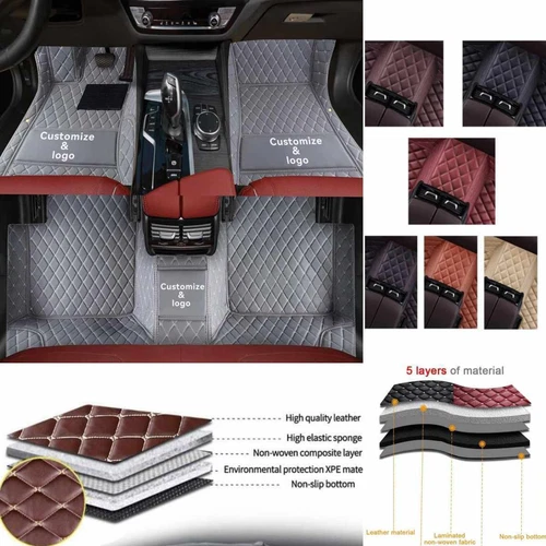 For Toyota Sequoia-Solara-Supra Car Floor Mats Custom Auto Carpets Waterproof - Imagen 27 de 40