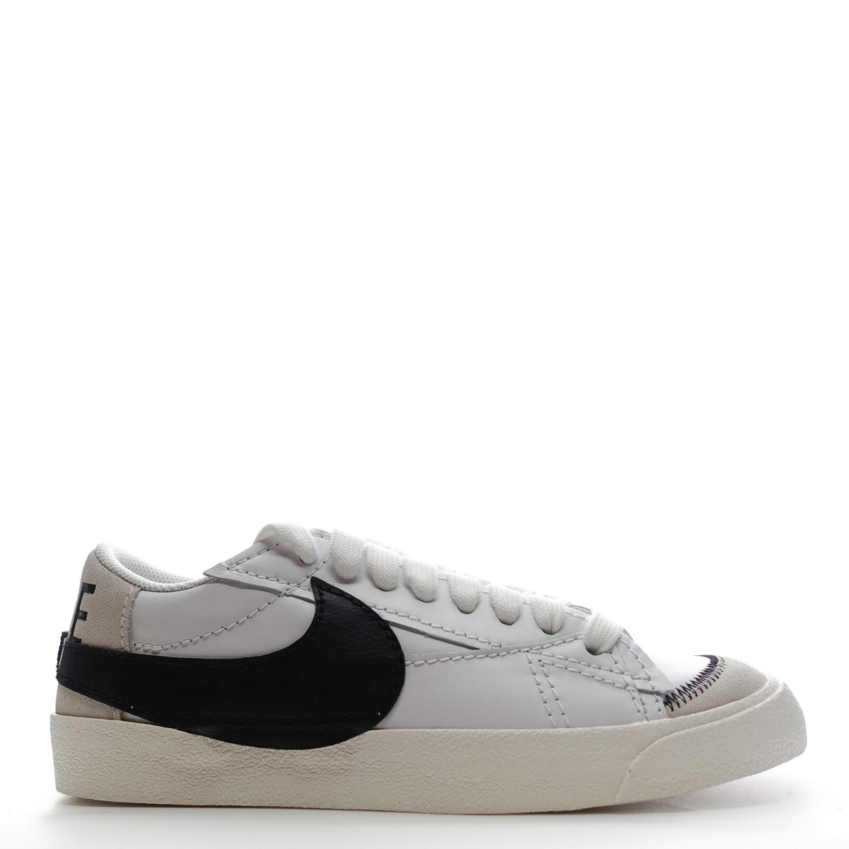 Nike Blazer Low \'77 Jumbo Swoosh White Black Sail Check Mens Size 9 DN2158-101 Nike Blazer Low  main image 4