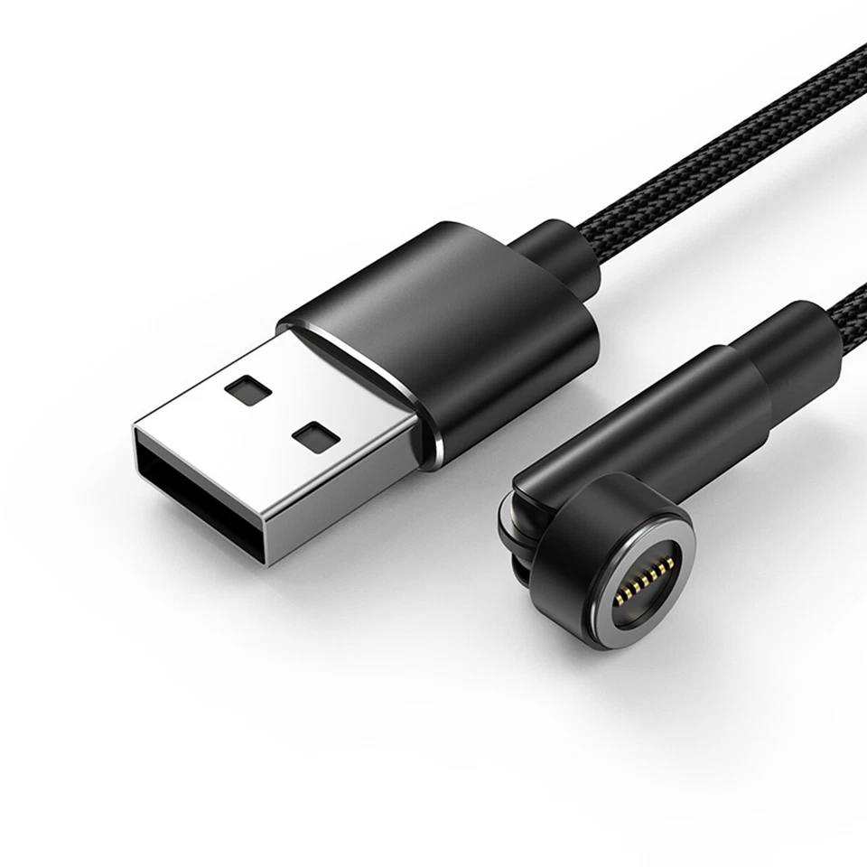 Магнитный кабель зарядного устройства для телефона 3A. 360 ° вращать для Micro USB/тип C/и iPhone порт - Изображение 3 из 4