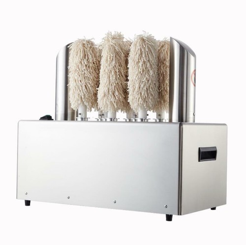 220V 1150W Electric Bar Hotel Restaurant Brush Glass Cup Washer Wiper Polisher - Picture 8 of 10