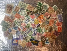 350+FOREIGN POSTAGE STAMPS MOSTLY CANCELLED,Most Off Paper,Old Vintage,Colorful,
