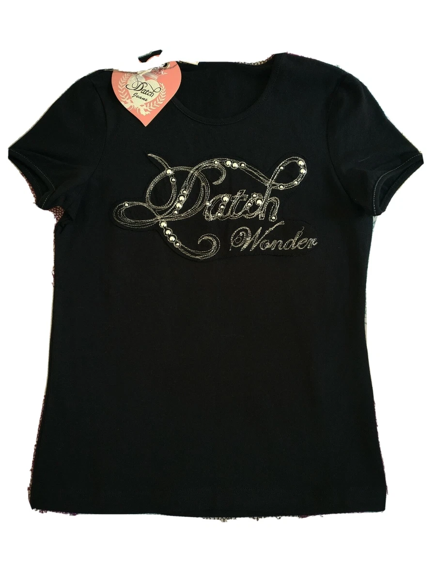 T shirt bambina DATCH. Nera. Taglia 7 8 Anni eBay