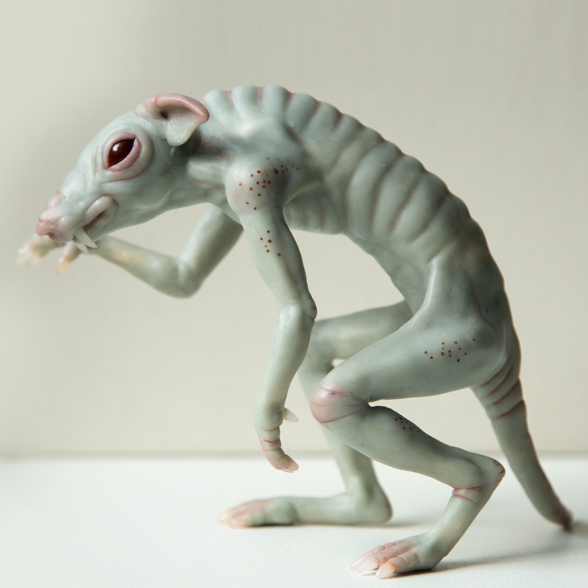 Chupacabra, well known vampire cryptid animal from Texas, horror