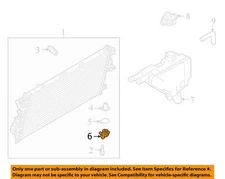FORD OEM 11-16 F-250 Super Duty Radiator Components-Water Outlet BC3Z8592D