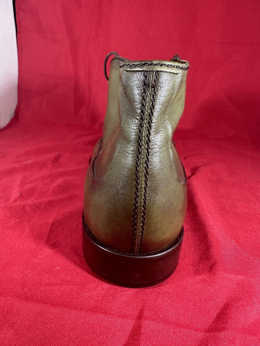 BERLUTI Leather Ankle Chukka Boots Dress Shoes UK 11 US 12