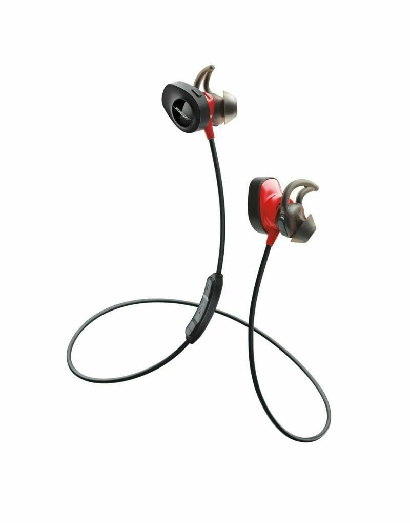 Bose SoundSport Pulse Wireless Headphones, Power Red (With Heart 