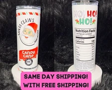 Stanta Clause Hard Seltzer 20oz tumbler