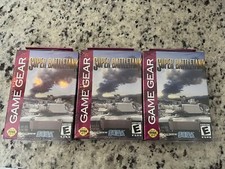 Super Battletank GameGear Factory Sealed Lot