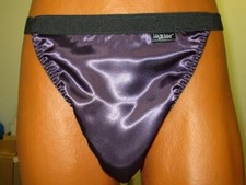 Vintage SATIN Shiny Men's MINT ICE Double Satin Briefs