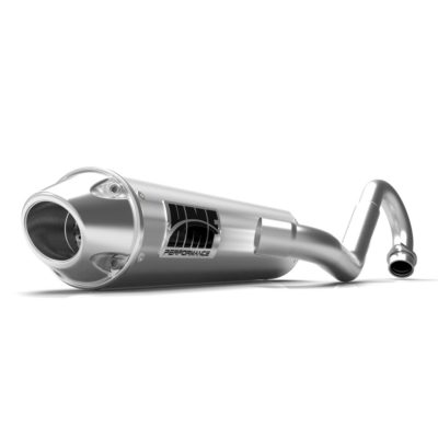 HMF Performance Full Exhaust Pipe System Brushed w Euro Cap Outlander 1000 12-21