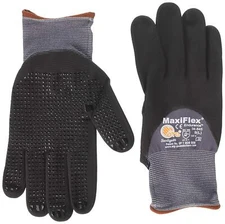 Atg 34845/m Maxiflex Endurance Nylon Microfoam Nitrile 3/4 Gr Gloves Black/gray 