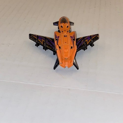 Matchbox 2010 Stealth Launch Fighter Plane Mattel V0265 Orange - Picture 4 of 6