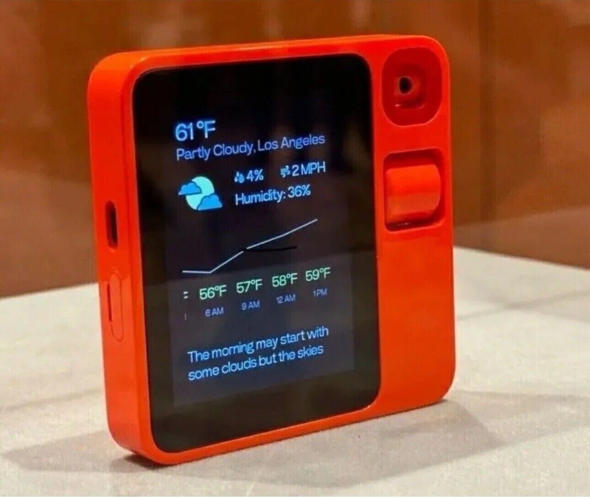 Rabbit R1 The Revolutionary AI Device CES 2024 IN HAND SHIPS