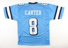 Michael Carter Signed North Carolina Tar Heels Jersey (Beckett COA) N.Y. Jets RB — photo 1