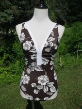 CHOICE OF: NWT SIZE 8's OR 12's one or two piece designer missy bathing suits. 