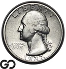 1932-D Washington Quarter *Significant Key Denver Date* VF++