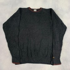 Columbia Knitted Jumper Chunky Knit Sweater Men's L