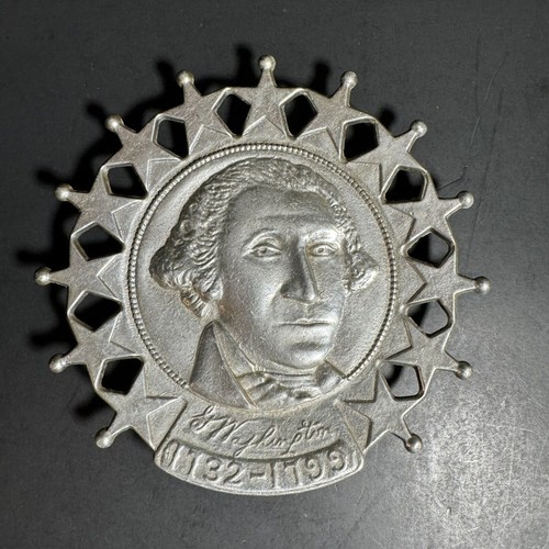 Metal George Washington Plate