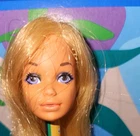 Vintage Malibu PJ Barbie Doll TNT Mattel JAPAN HEAD ONLY