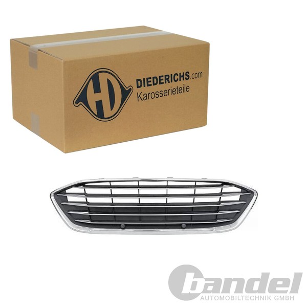 Diederichs KÜHlergrill Chrom/Schwarz Passend FüR Ford Focus | 1530041-image