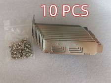 10 PCS Low Profile Bracket DP Port for Quadro NVS 295 NVS 310 Video Card wd