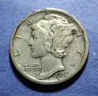 1926-S Mercury Dime  Abt. VF